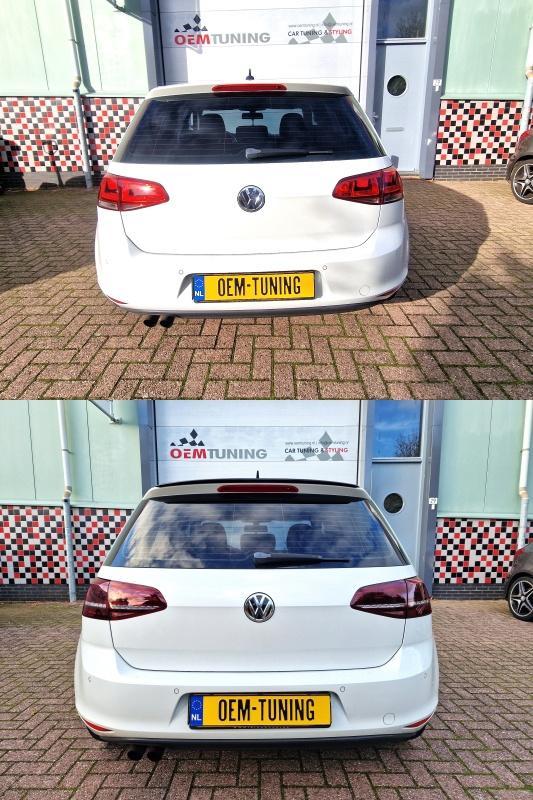 TCR Dakspoiler LIP | VW Golf 7 en 7.5 standaard | 2012-2020, Auto diversen, Tuning en Styling, Verzenden