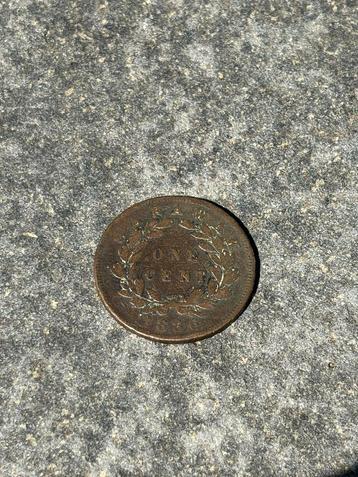 1 cent 1886 Sarawak 