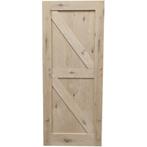 ACTIE! Eiken schuifdeur | loftdeur | barndeur | eiken deur, Ophalen, 80 tot 100 cm, Binnendeur, Nieuw