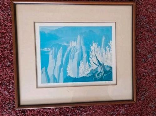 The View, John Revill., Antiek en Kunst, Kunst | Litho's en Zeefdrukken, Ophalen
