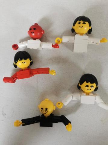 Vintage Lego Maxi Figuren uit de jaren 70.  beschikbaar voor biedingen
