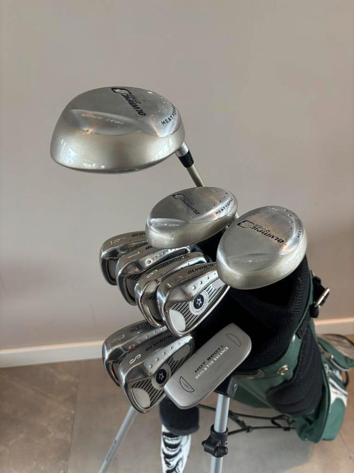 Volledige Olympic Dames Golfset | Nette Staat | L Flex, Sport en Fitness, Golf, Zo goed als nieuw, Set, Ophalen of Verzenden