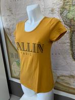 Leuk oker geel t-shirt maat S, Maat 38/40 (M), Douwenmaat 8-3 Meppel, Info@again.nu, Geel