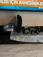 Playstation2+6spellen+afstanbediningdvd+controller, Ophalen of Verzenden, Zo goed als nieuw, Zwart, Met 1 controller