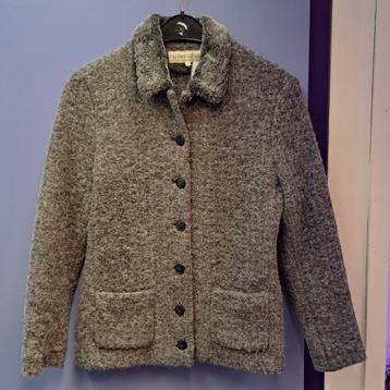 Josephine & Co blazer vestje wol + alpaca grijs mt 38 47888 beschikbaar voor biedingen