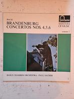 Bach Brandenburg Concertos - Fontana LP, Ophalen of Verzenden, Zo goed als nieuw, 12 inch, Orkest of Ballet