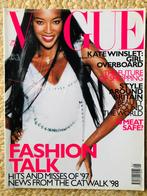 VOGUE British January 1998 Naomi Campbell cover, Ophalen of Verzenden, Zo goed als nieuw, Glossy