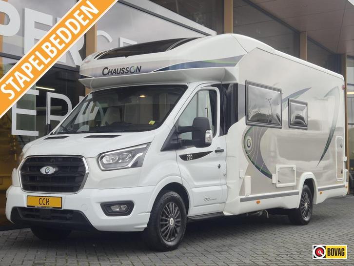 Chausson Nordic Edition Levelsysteem, Caravans en Kamperen, Campers, Bedrijf, Chausson, Diesel, Automaat, Standkachel, Boiler