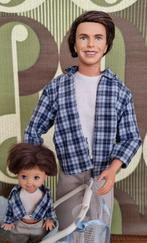 Happy Family Alan en Ryan barbie, Verzamelen, Poppen, Ophalen of Verzenden, Zo goed als nieuw, Pop