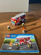 Lego City 60107 Brandweer Ladderwagen, Ophalen of Verzenden, Zo goed als nieuw, Complete set, Lego