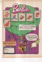 Retro reclame 1975 Mattel Barbie met 6 kledingsetjes, Ophalen of Verzenden