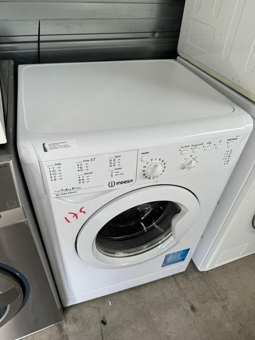 Mooie Indesit Wasmachine | Schoon | Garantie, Witgoed en Apparatuur, Wasmachines, Refurbished, Voorlader, 6 tot 8 kg, Minder dan 85 cm