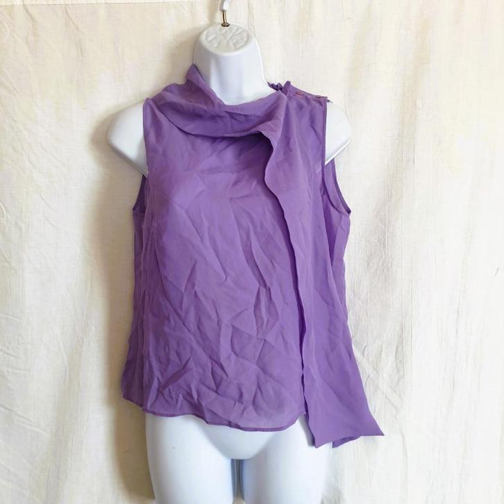 Mooi paars damesshirt. Mt 40. Merk Hennes, Kleding | Dames, T-shirts, Zo goed als nieuw, Maat 38/40 (M), Paars, Zonder mouw, Ophalen of Verzenden