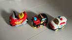 Vtech politie bus hot rod en motorfiets, Kinderen en Baby's, Speelgoed | Vtech, Verzenden, 6 maanden tot 2 jaar
