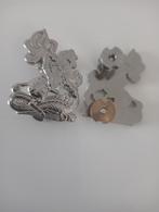 2xkraagspiegel embleem Wapen der Cavalerie, Ophalen, Landmacht, Nederland, Embleem of Badge