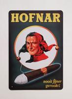 Hofnar nooit fijner gerookt sigaren reclamebord van metaal, Reclamebord, Info@deconoord.nl, Deco Noord, Nieuw