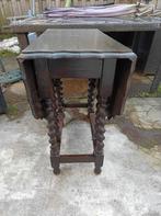 Antieke Klaptafel met Spiraalpoten, Antiek en Kunst, Antiek | Meubels | Tafels, Ophalen