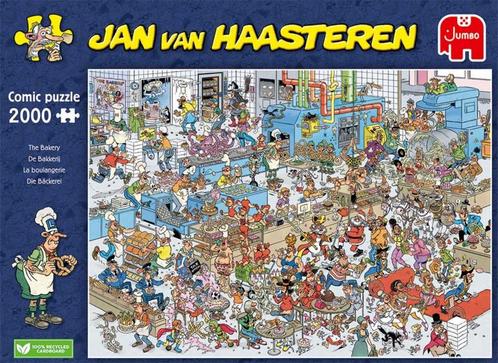 Jan van Haasteren - De Bakkerij - 2000 stukjes, Hobby en Vrije tijd, Denksport en Puzzels, Nieuw, Legpuzzel, Meer dan 1500 stukjes