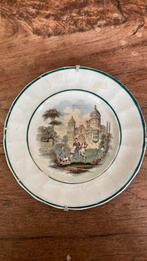 Antiek wandbord uit 1874 Petrus Regout Country, Ophalen of Verzenden