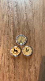 1/10 ounce goud Year of the Rooster, Dog & Britannia, Ophalen of Verzenden, Goud