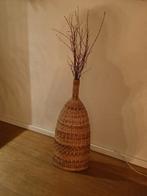 Grote gevlochten vaas, Ophalen, Overige materialen, Overige kleuren, 50 tot 75 cm