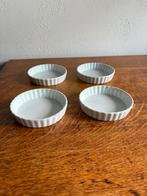 4 stuks vuurvaste schoteltjes, Ophalen of Verzenden, Zo goed als nieuw
