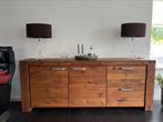 Eiken houten dressoir, Huis en Inrichting, Kasten | Dressoirs, Ophalen, Zo goed als nieuw, 25 tot 50 cm, 200 cm of meer