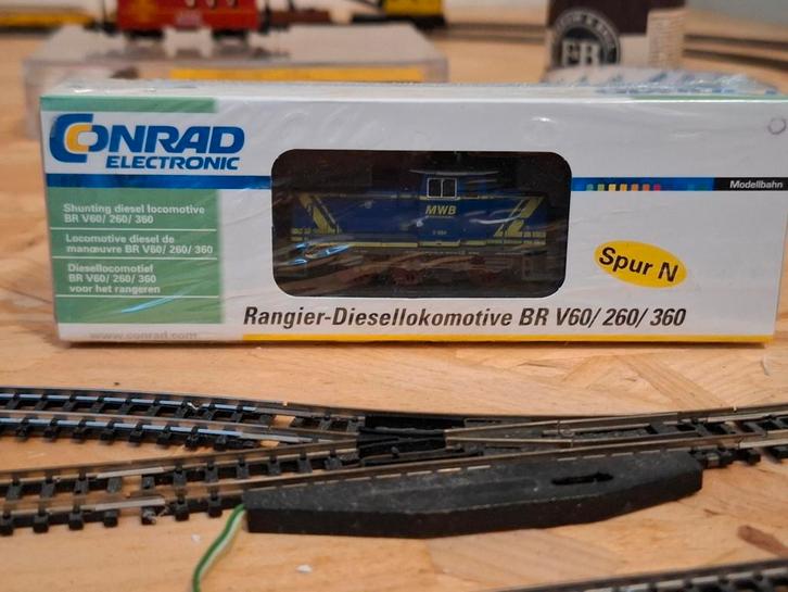 Conrad/hobbytrain v60 van mwb NIEUW GESEALED IN OVP!, Hobby en Vrije tijd, Modeltreinen | N-Spoor, Zo goed als nieuw, Locomotief