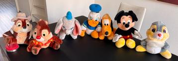 7 Orginele Disney knuffels beschikbaar voor biedingen