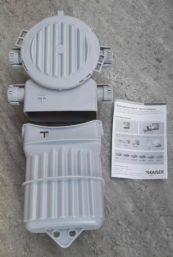 Kaiser Elektro HaloX 100 inbouwdoos 1281-30, Doe-het-zelf en Verbouw, Overige Doe-het-zelf en Verbouw, Ophalen of Verzenden