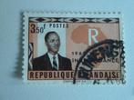Postzegel 3,50 Franc Rwanda 1962., Verzenden, Overige landen, Gestempeld