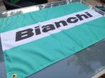 BIANCHI BANNER 60X90 CELESTE GROEN MET BEVESTIGGINGS OGEN, Ophalen of Verzenden, Nieuw