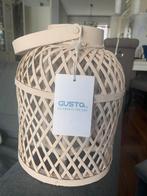 Gusta windlicht NIEUW lantaarn hout, Ophalen of Verzenden