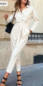 Creme, Ecru JoshV, Josh V Jumpsuit, broekpak in maat XS., Kleding | Dames, Jumpsuits, Ophalen of Verzenden, Zo goed als nieuw