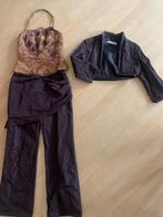 Linea Raffaelli feestelijk pak, broek top met jasje, mt M, Maat 38/40 (M), Overige typen, Overige kleuren, Ophalen of Verzenden