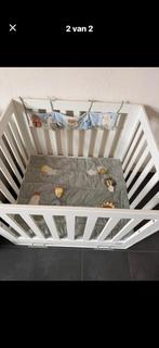 Box, Kinderen en Baby's, Boxen, Ophalen, Zo goed als nieuw, Rechthoekig, In hoogte verstelbaar