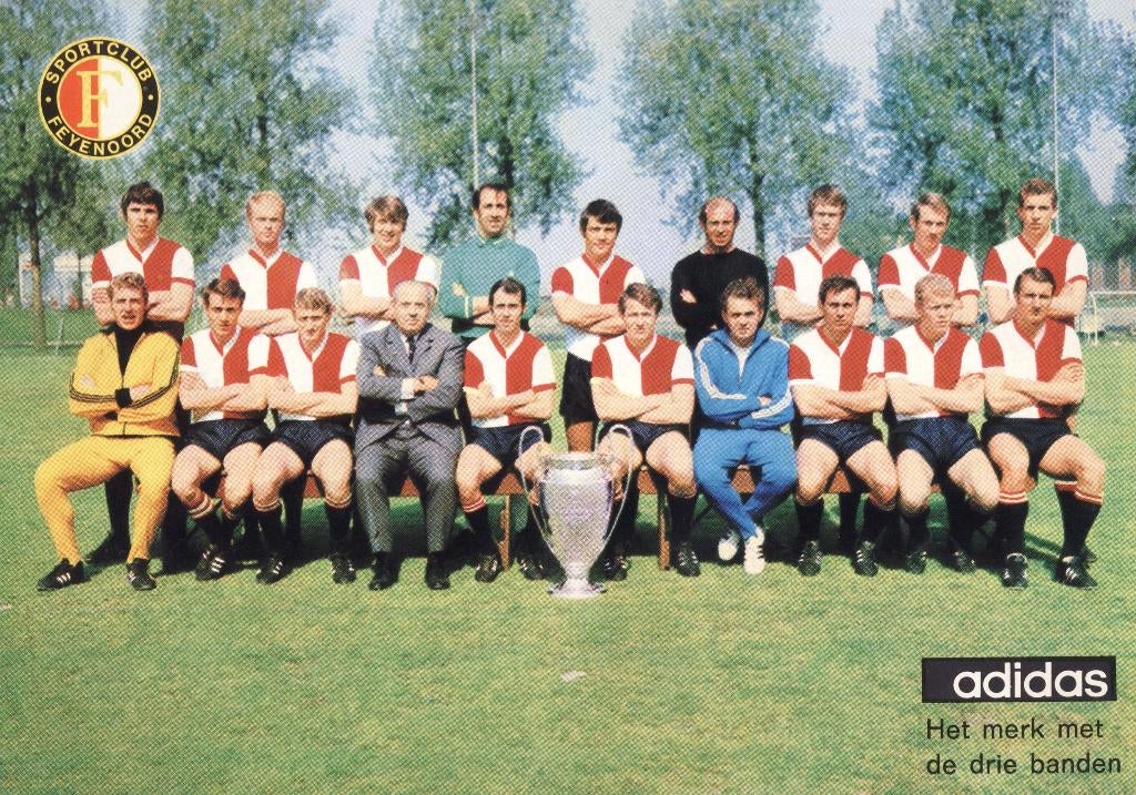 1970 Feyenoord - Celtic finale Europacup 1, Verzamelen, Sportartikelen en Voetbal, Zo goed als nieuw, Overige typen, Feyenoord