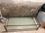Messing salontafel 133 cm, Ophalen, Gebruikt, 50 tot 100 cm, Minder dan 50 cm