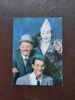 Circus/ fotokaart clowns Los Ginos/ Circus Royal., Ophalen of Verzenden, Zo goed als nieuw