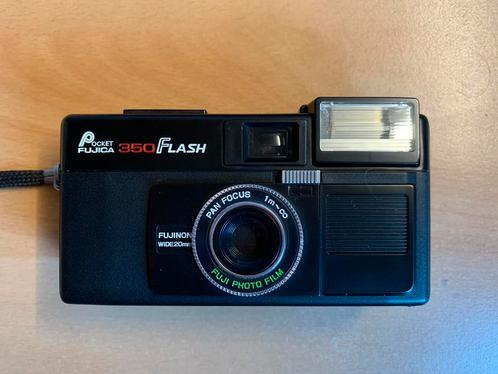 Fujica Pocket 350 Flash voor 110 film. Leuke vintage camera!, Audio, Tv en Foto, Fotocamera's Analoog, Zo goed als nieuw, Compact