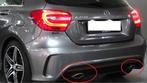 2 stuks uitlaatpijp sierstukken Mercedes A-Klasse W176, Ophalen of Verzenden, Gebruikt, Mercedes-Benz