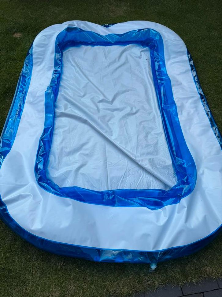 Zwembad xl, opblaasbaar. 262x175x51 cm.. NIEUWSTAAT., Tuin en Terras, Zwembaden, Zo goed als nieuw, Opblaaszwembad, Minder dan 80 cm