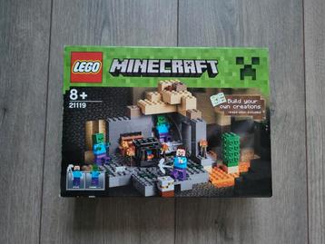 LEGO Minecraft De Kerker 21119 beschikbaar voor biedingen