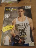 Uncle Sam T- Shirts, Maat 52/54 (L), Zwart, Nieuw, Ophalen of Verzenden