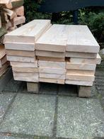 Vuren houten regels/stijlen/balken, Doe-het-zelf en Verbouw, Hout en Planken, Ophalen, Zo goed als nieuw, Balk, Vuren