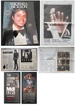 Michael Jackson verzameling special magazine knipsels, flyer, Verzamelen, Verzenden, Gebruikt, Boek, Tijdschrift of Artikel