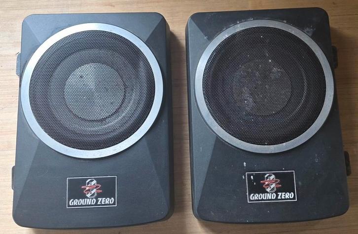 Ground Zero Actieve Subwoofers, Auto diversen, Autospeakers, Ophalen of Verzenden