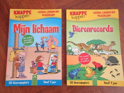 2 x boekjes Knappe koppen ( lezen, leren en puzzelen ), Kinderen en Baby's, Speelgoed | Educatief en Creatief, Zo goed als nieuw