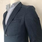 Rich & Son colbert - trend blue - linnen blend heren, Zo goed als nieuw, Rich & Son, Verzenden, Maat 48/50 (M)