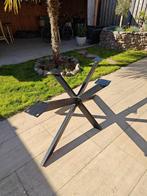 Stalen tafel onderstel zwart, Ophalen, Tafelpoot, Gebruikt, 50 tot 100 cm